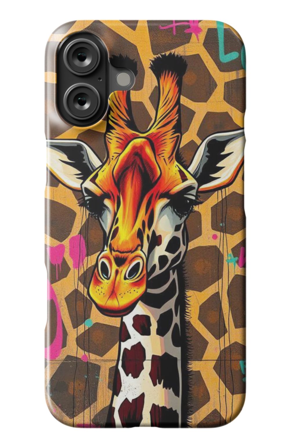 Confused Grafitti Giraffe