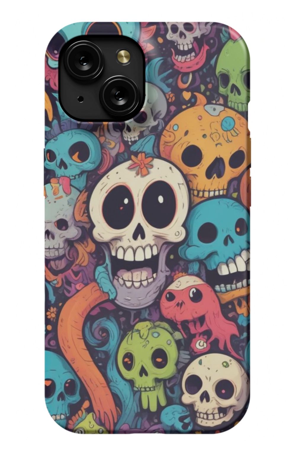 Multi Colour Skulls V3